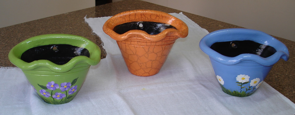 Resultado de imagem para Como Pintar Vasos de Cerâmica